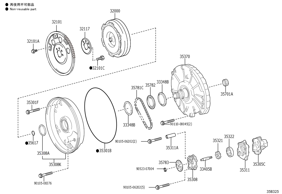 Gear, Front Oil Pump Drive