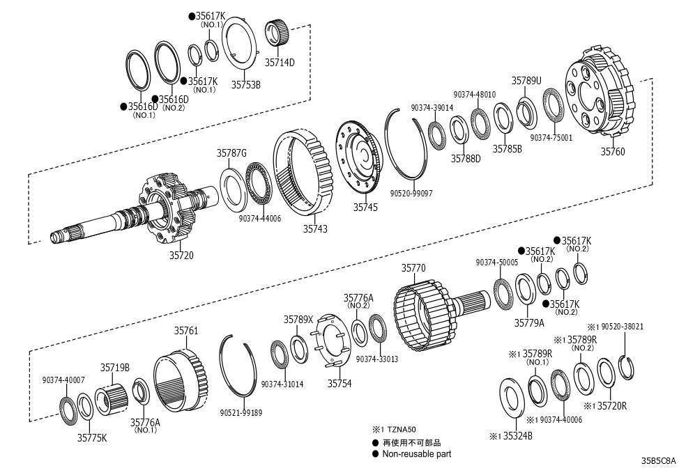 Race, Thrust Bearing