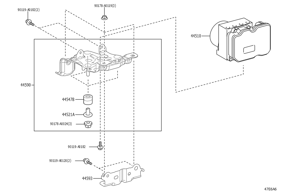 Actuator Assembly, Brake W/Fluid