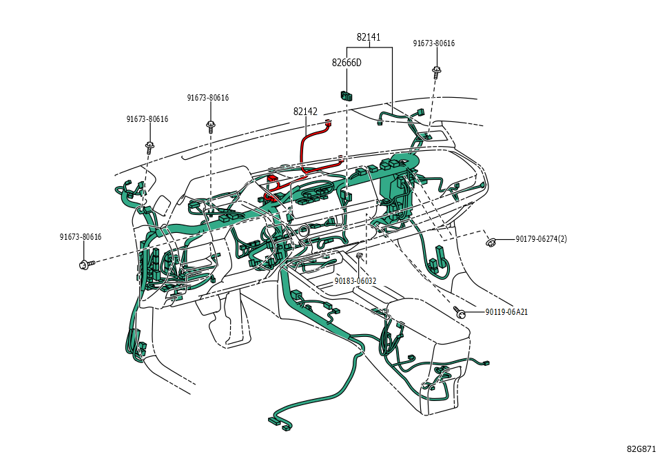 Wire, Instrument Panel