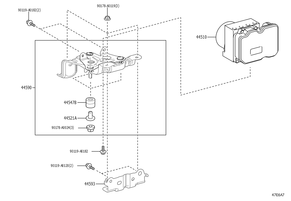 Actuator Assembly, Brake W/Fluid