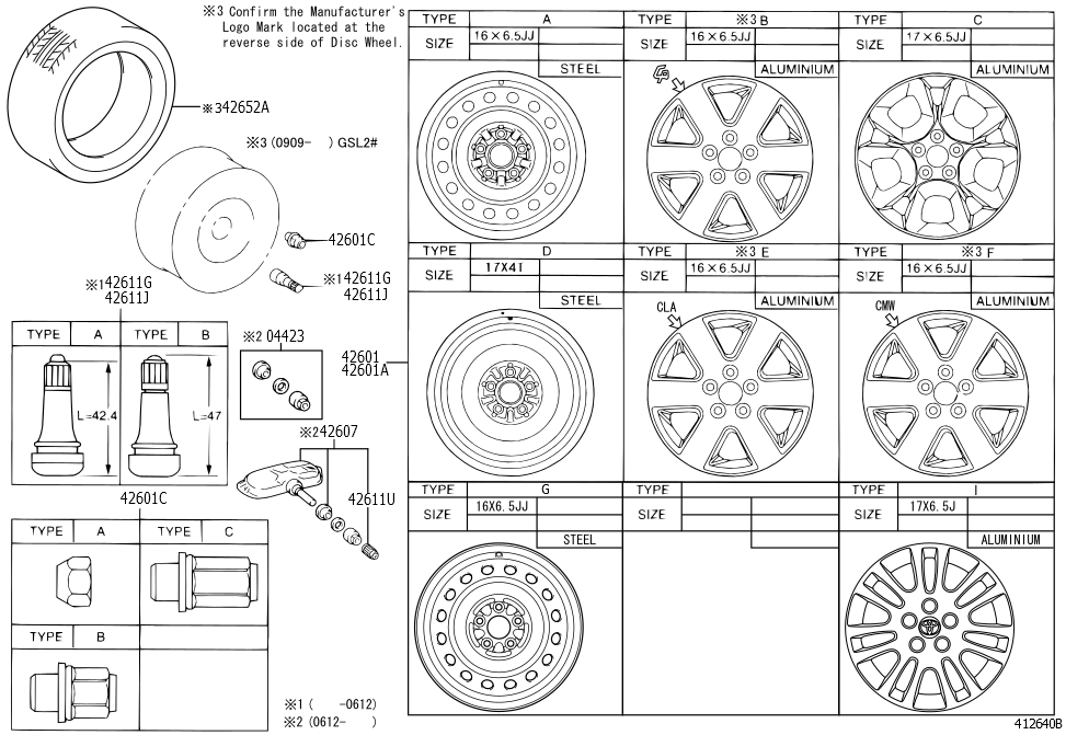 Nut, Hub W/Washer