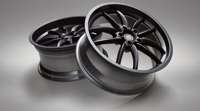 Front Sport 18' 10-Spoke Forged Wheel (Black)
