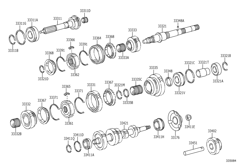 Gear, Sub-Assembly, 2nd