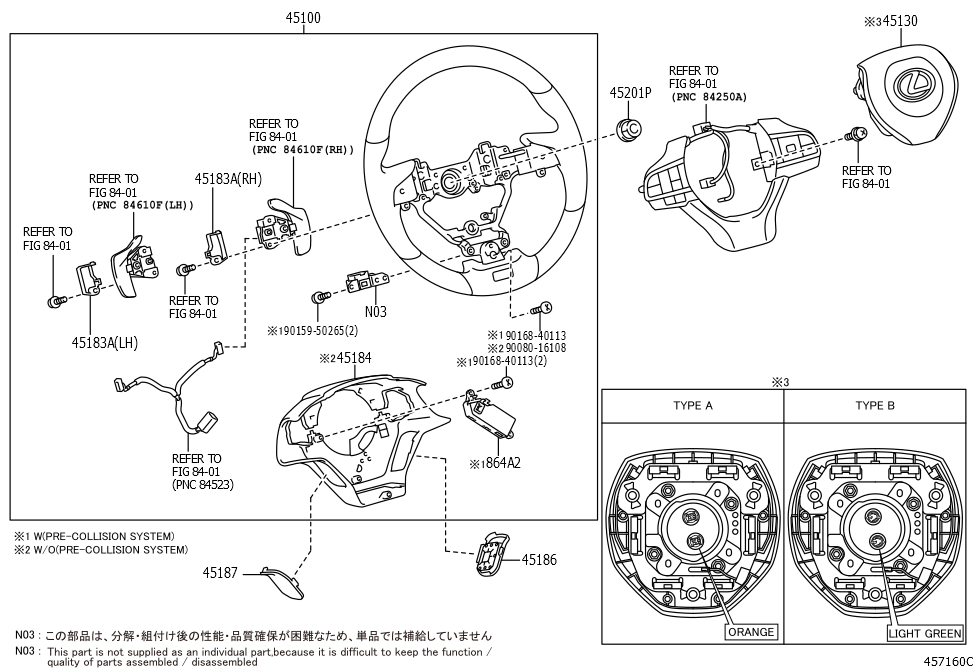 Wheel Assembly, Steering